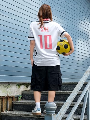 Image of ComicSense Unisex Anime Jersey T Shirts for Men and Women, Japan U20 Printed Anime Jersey Tee