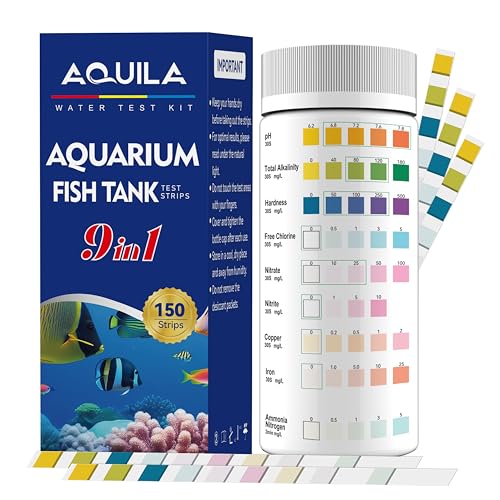 9-in-1 Aquarium Ammonia Test Strips