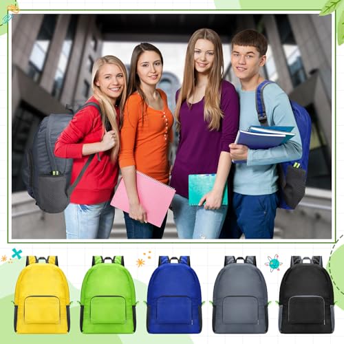 Image of Sherr 80 Pack 17 inch Classic Backpacks in Bulk Foldable Lightweight Back Packs Basic Classic bags for Travel (Popular Colors)