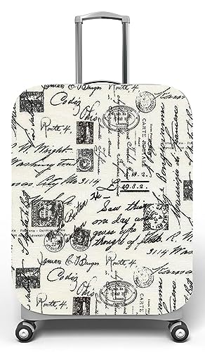 Capa para malas - carimbos de viagem