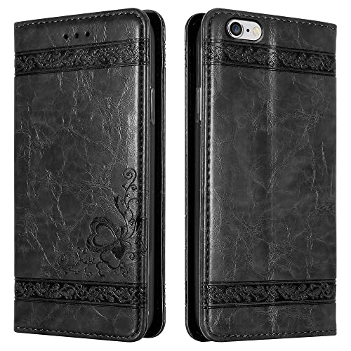 Case for Apple iPhone 6 PLUS / 6S PLUS Wallet Protection Cover Stand Magnetic - Bild 12 von 30