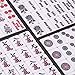 Yellow Mountain Imports Japanese Riichi Mahjong Set - Large White and Green Tiles, Vinyl Case - Includes East Wind Tile, Betting Sticks, and Dice