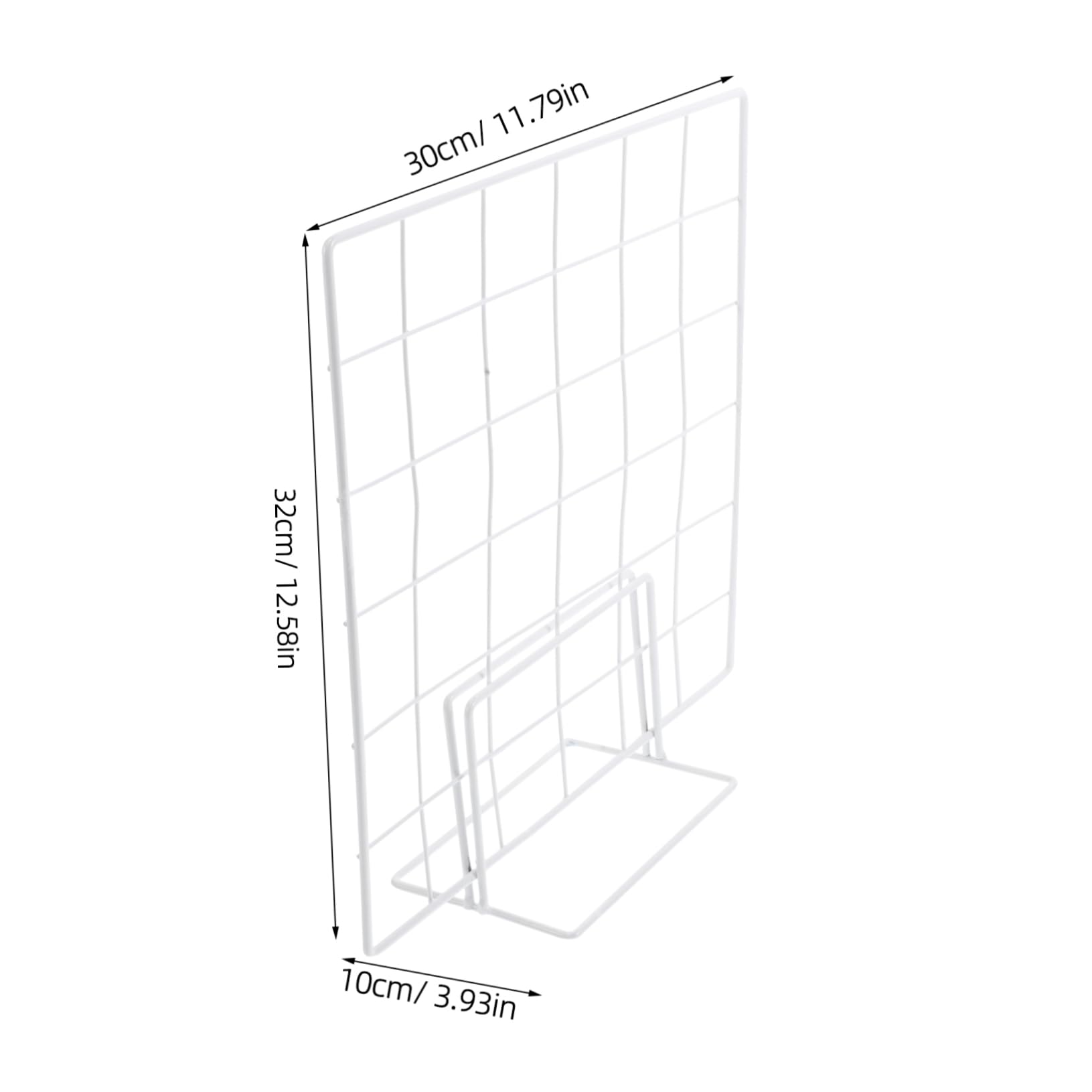 RORPOIR Grid Showcase Wire Grid Photo Display Rack Art Stand for Kindergarten Market Stalls Photo Display Wall Decor Easy to Assemble