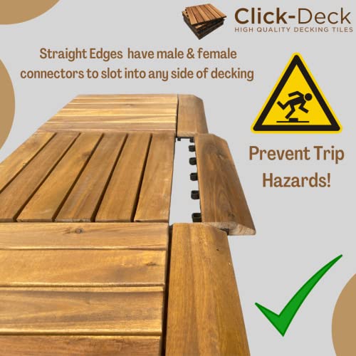 Click-Deck Products Bordi in legno massiccio di
