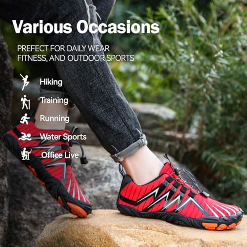 Explorer Max Non-Slip Ultra-Light Barefoot Shoes Men’s Trail Running Shoes Wide Toe Box Barefoot Sneakers4