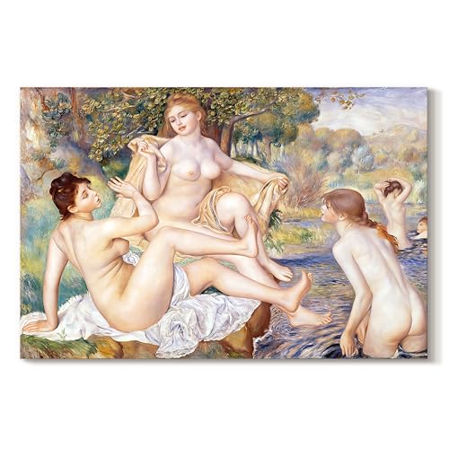 Pierre | Women Bathing Painting | Canvas Wall Art | LT626