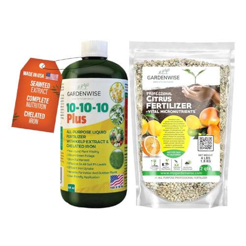 Fertilizante líquido Gardenwise 10-10-10 para cítricos y plantas miniatura 1