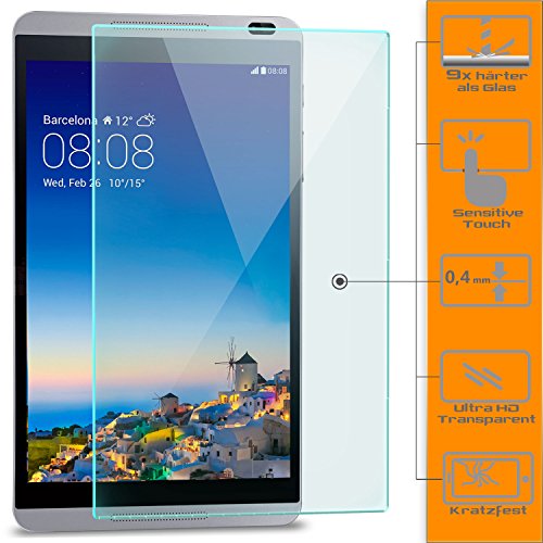 Preisvergleich Produktbild Saxonia 1x Displayschutzglas für Huawei MediaPad M1