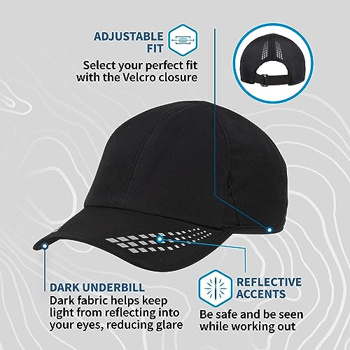 Image of TrailHeads Men's Running Hat with UV Protection | Quick Dry Sports Hats for Men | UPF 50 Hats | Summer Hats for Men