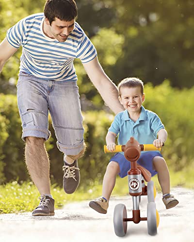 Perkidern 9146 Baby Balance Bike For 1-2 Year Old Boy Girl, Balance Bike For 12-24 Months 4 Wheels Toddler Balance Bike, Baby Bike 1+ Years Toy First Birthday Gifts thumb #6
