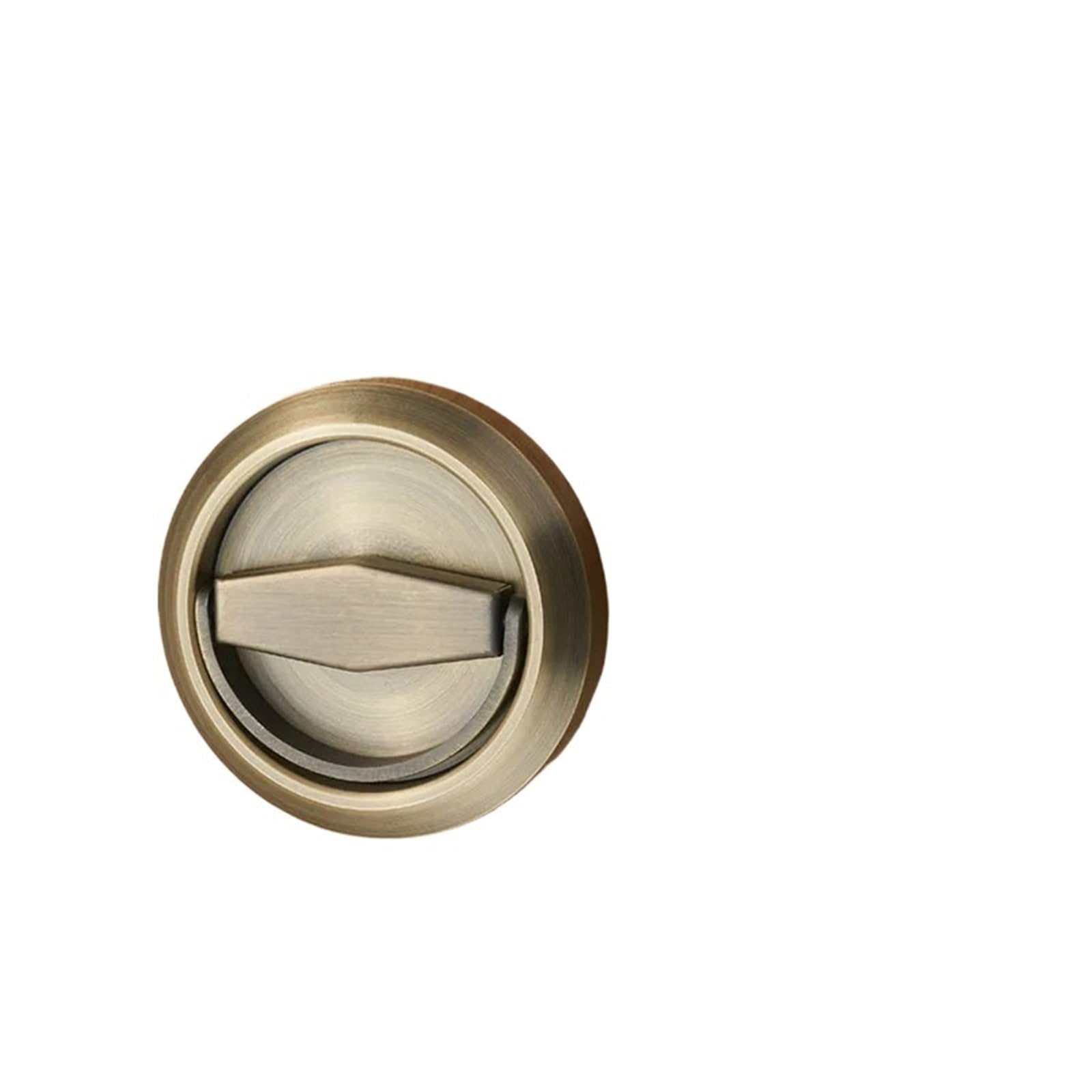Serrure en acier inoxydable bronze vert au design invisible élégant