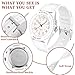 PROKING Waterproof Nurse Watch for Medical Professionals,Women Men, 24 Hour with Second Hand, Night Light, Military Time Easy to Read Dial, Soft and Breathable Silicone Band (White)