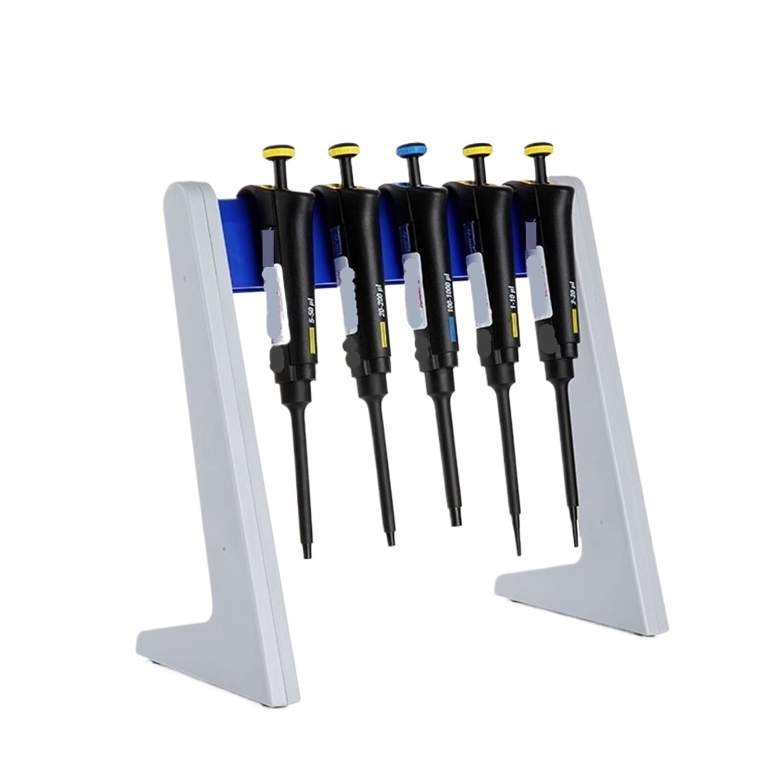 Pipettatore Pistola Per Pipette F2 Erogazione Di Microcampioni Con Range Regolabile A Singolo E Otto Canali per Laboratorio(1 channel 2-20 μ L)