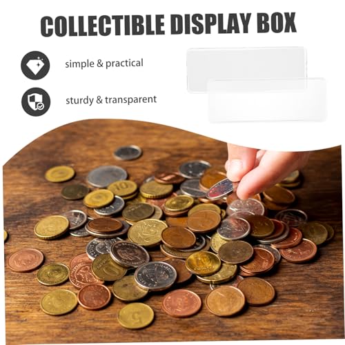 Caja Transparente Portamonedas Compacta para Coleccionistas miniatura 7