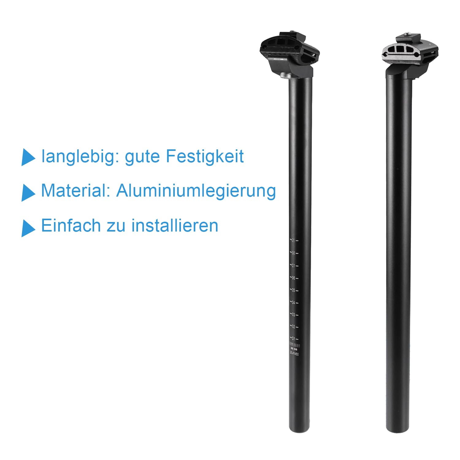 Tige De Selle Vélo Uxcell – 25,4 X 400 Mm – Rouge, Légère