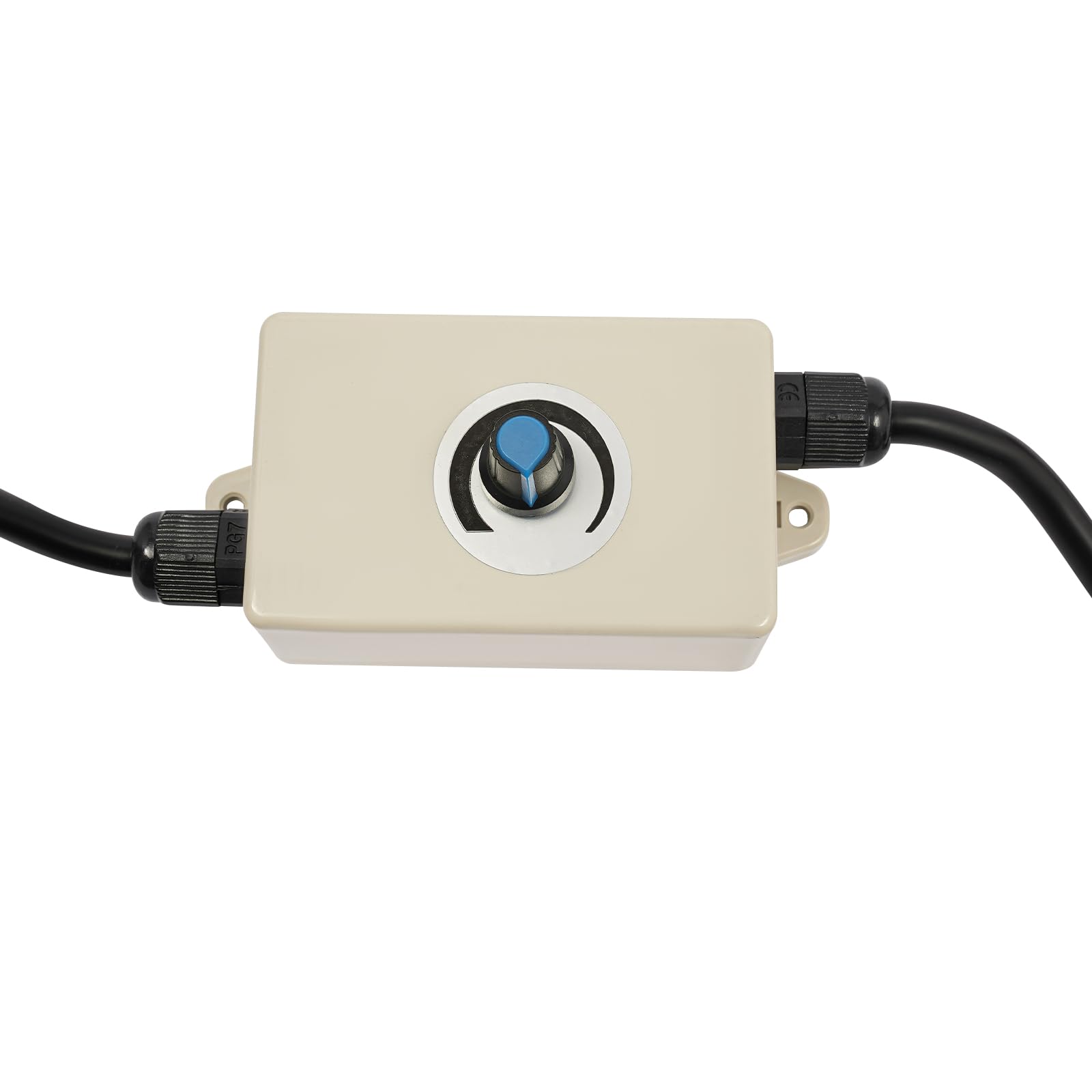 Vibrationsmotor mit Drehzahlregler, 220V Elektrischer Rüttler 1500-3000 U/min Mehrzweckmotor Vibrator Geräuscharm, Rüttelmotor Vibration Motor für Bergbau Metallurgie Kohle (100W)