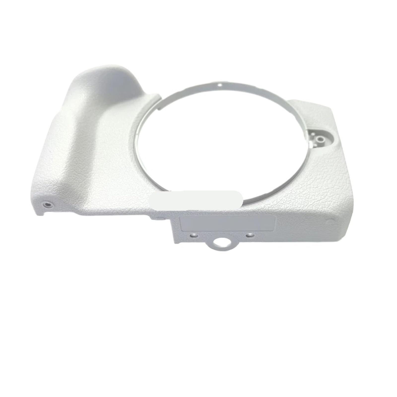 Compatible for Canon EOS R50/R100 - Front Cover Shell + Handle Grip Rubber (Black/White), Camera Replacement Part(Front Cover White)