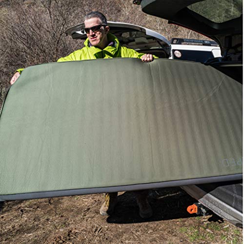Exped MegaMat Duo 10 Self-Inflating Sleeping Pad, Green, Long Wide - Thumbnail 6