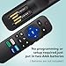 (Pack of 2) Replacement Remote Control Compatible for Roku TV,for TCL Roku/for Hisense Roku/for Onn Roku(Not for Roku Stick,Box and Players)