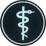 NEU !! Gummi Rubber 3D Emblem Patch Fachdienstabzeichen Sanität DRK Rückseite mit Klett benäht in schwarz Durchmesser 8 cm Farbe: Untergrund schwarz, Zahnrad und Paspel silber/grau Der Patch ist auch mit Desinfektionsmittel abwaschbar!!! Lieferumfang: Der Aufnäher mit Klett benäht in der entsprechenden Größe 8 cm.