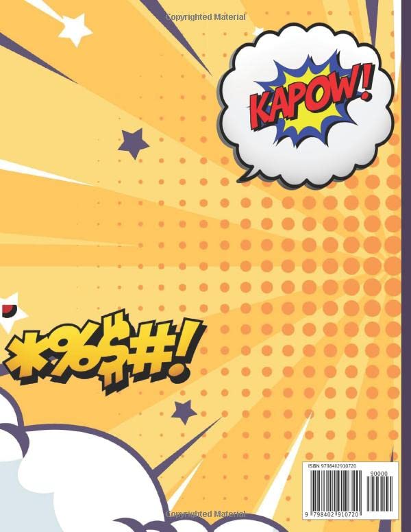 Blank Comic Book Templates for Kids; Create Your Own Comic Book with Templates for Drawing and Story Writing - Image 2