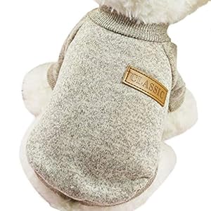 ZLHEgan Kleine Honden Puppy Kattenkleding Chihuahua Winter Warm Gebreide Kleding Zachte Breien Huisdier Vest Trui