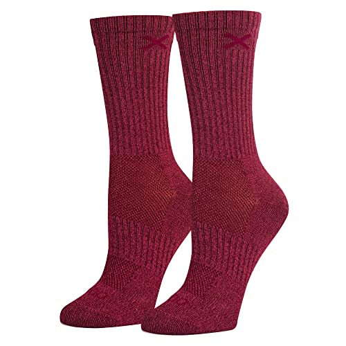 Image of Odd Sox - Basix Heather Athletic Crew Socks - Knit Cotton Cushioned Breathable Arch Support - Unisex Sizing