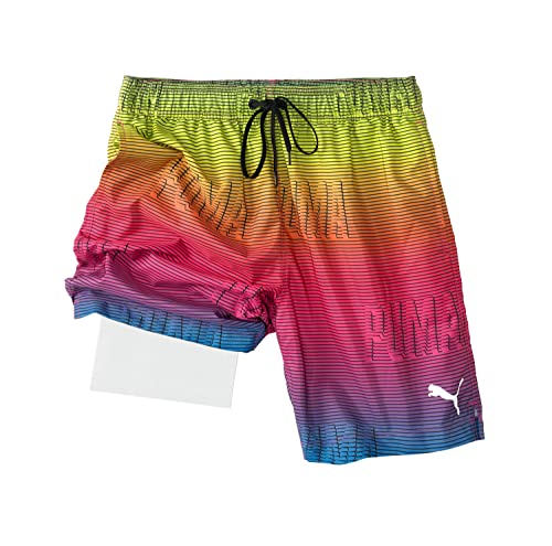 PUMA Men's Between The Lines Volley Swim Board Short4