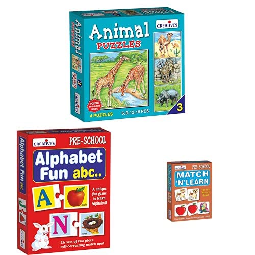 Creative Educational Aids P Ltd Cre0703 Animal Puzzle No