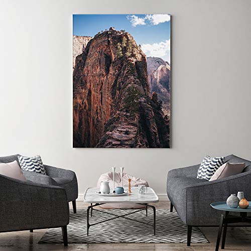 Toile XXL Paysage pour Sublimer un Grand Mur Vide Marron 70x100 - 3