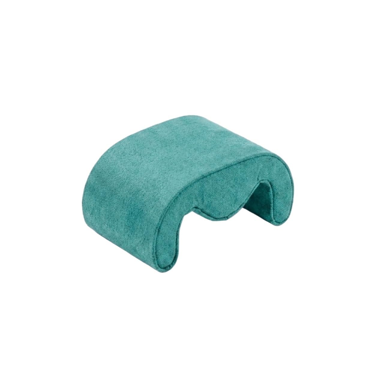 5pcs Suede Watches Storage Pillow Multi Functional Wristwatch Cushion Display Function Velvet Materi for Watch(DarkGreen)