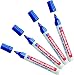 Produktbild Edding 4500 Textilmarker creative | 20 Farben und Sortierte im 4er Sparpack zur Auswahl (Hellblau)