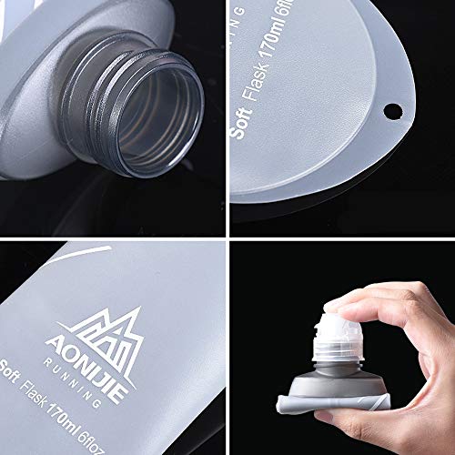 Festnight AONIJIE SD23 TPU Dobrável 170 ML Nutrição Esportiva Gel de Energia Frasco Macio Reservatór