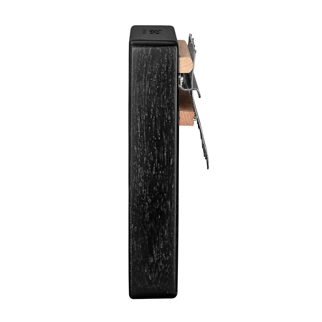 Sela SE246 Kalimba Percussioni Strumento Musicale Mogano 17 Nero + panno in microfibra Keepdrum