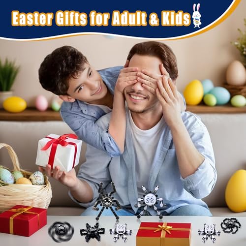 Transformable Fidget Spinners Toys for Adults Anxiety,Sensory Toy for Teens and Kids ADHD Autism Relief Stress,Cool Fingertip Gyros Party Favors Gift for Boy Girls Birthdays Stocking Stuffers