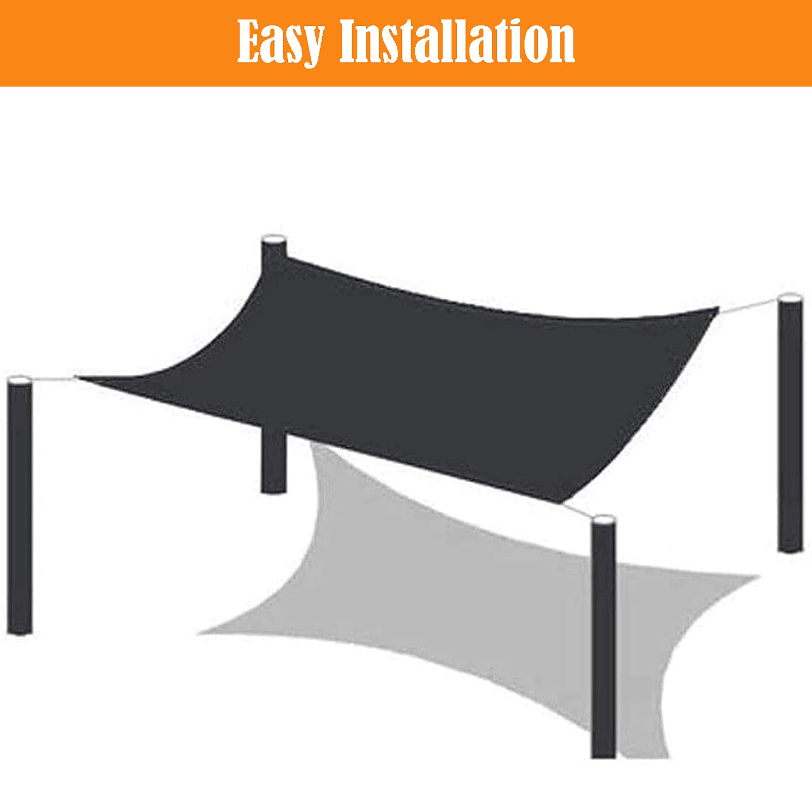 Paño de malla de protección UV de alta calidad, 2 x 7 m, ideal para invernaderos, jardines, patios, graneros y perreras, tela con ojales que mejora el crecimiento de las plantas y protege de la luz