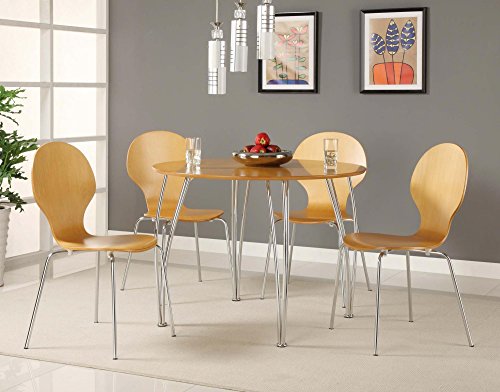 Dhp Bentwood Round Dining Table Top.legs Sold Seperately, Natural Finish #TOP2
