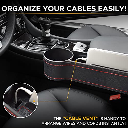 EcoNour Juego de Porta Vasos para Auto 2 Piezas miniatura 6