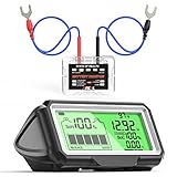 ANCEL BM200 Pro Car Battery Tester Battery Monitor 433mhz Wireless Radio Frequency 12V Automotive Battery Load Tester with Charging & Cranking Test & Alarm Function for Car Truck ATV SUV Boat Etc.