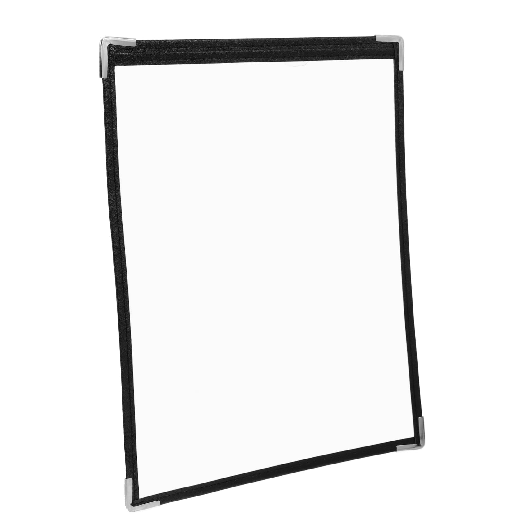 CHILDWEET PVC Menu Book for Restaurants Menu Holder Removable Pages Sophisticated and Easy to Cle