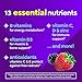 Vitafusion Adult Gummy Vitamin Supplement for Men, Berry Flavored, A, C, D, E, B6, B12, Daily, 120 Count, 60 Day Supply