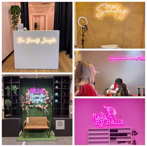 Image of Custom Neon Sign for Business, Custom Led Signs for Beauty, Nail Salon, Barber Shop- Personalized Led Neon Sign for Wall Decor to Elevate Your Branding