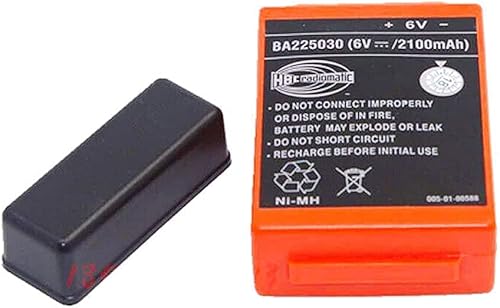 Miniatura 5 de 6V 2100mAh BA225030 Ni-Mh Batería recargable HBC Batería radiomática BA225030 para HBC grúa Control remoto bomba camión batería