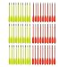 Speed Track 6 1/4 inch plastic sharp arrows-60 Pieces for 50-80 pound pistol crossbow cobra- perfect for archery practice, hunting purposes, and target shooting