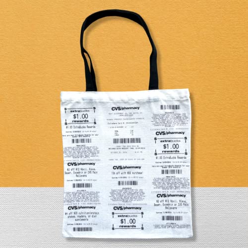 CVS-Receipt-Canvas-Tote-Bag-Reusable-Grocery-Bags-Funny-Tote-Bags-for-Shopping-Beach-College