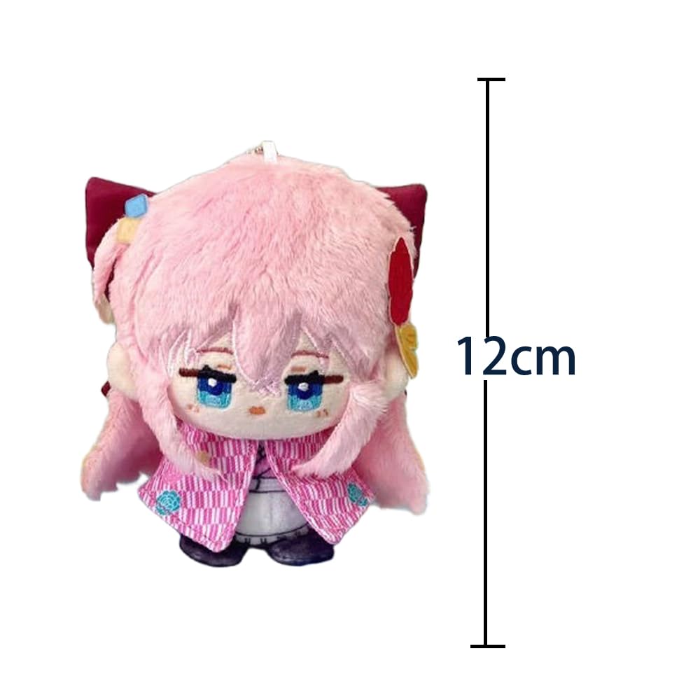 Goto Hitori Anime Plüschfigur Yamada Ryo Plüsch Cartoon Stoffpuppe Weich Niedlich Anhänger Kissen Mädchen Figur Dekoration 12 cm