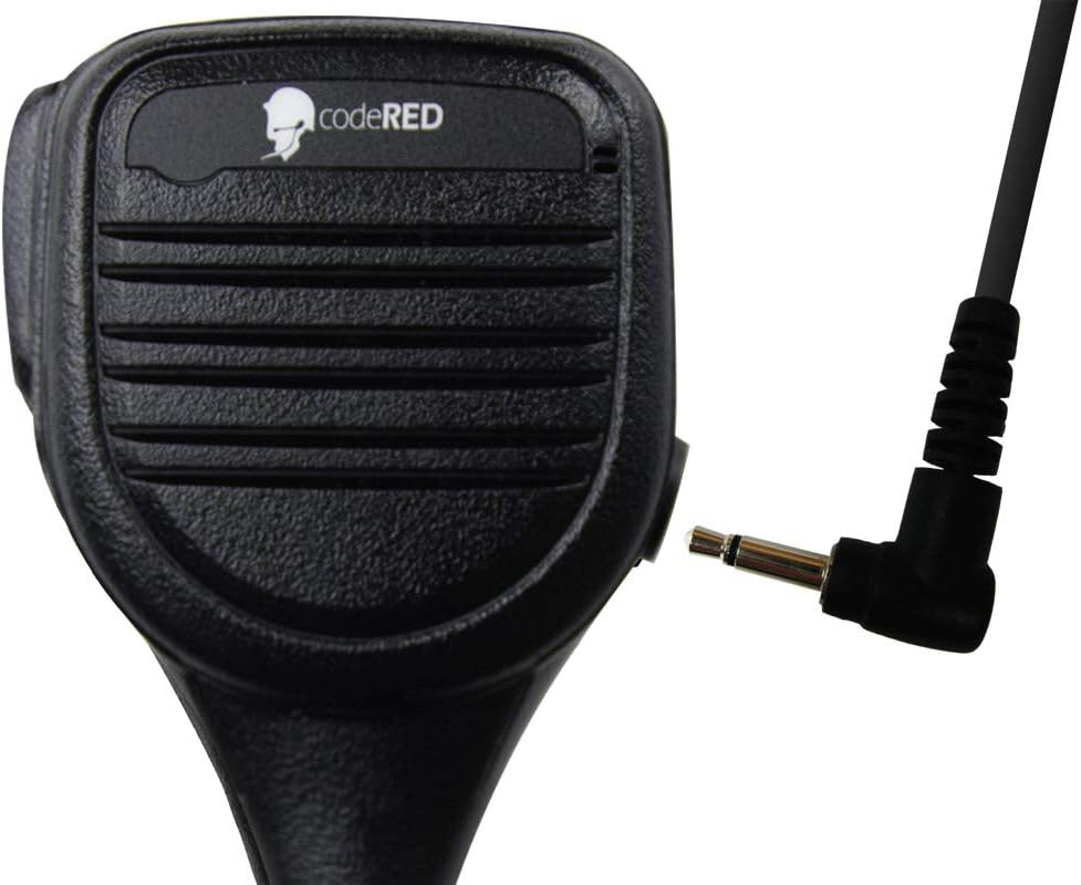 Discount Code Red Signal 21-K Public Safety Speaker Microphones with 3.5 mm Port for Kenwood Radios