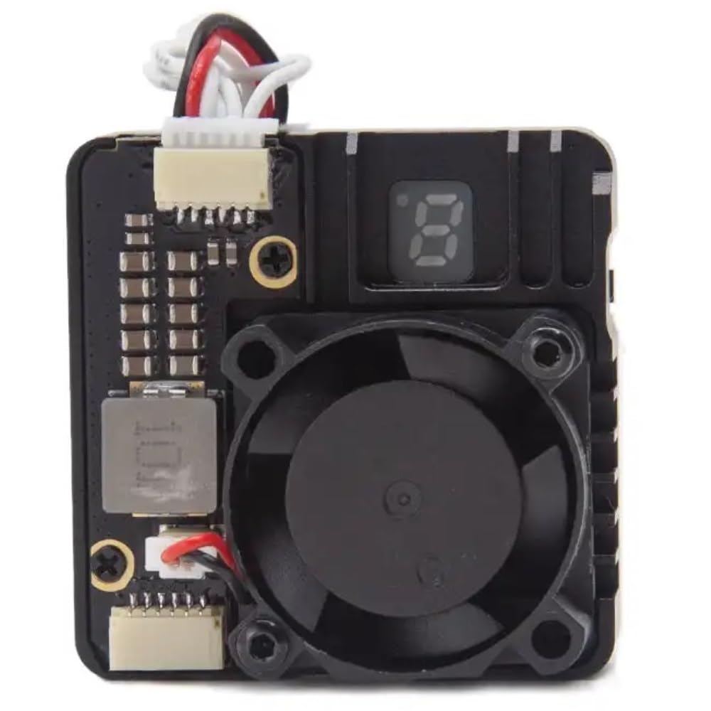 Trasmettitore video a lungo raggio 56CH con dissipatore di calore CNC Compatibile Con parti di droni da corsa TX2501 2.5W FPV(4.9 5.8g 2.5W VTX)