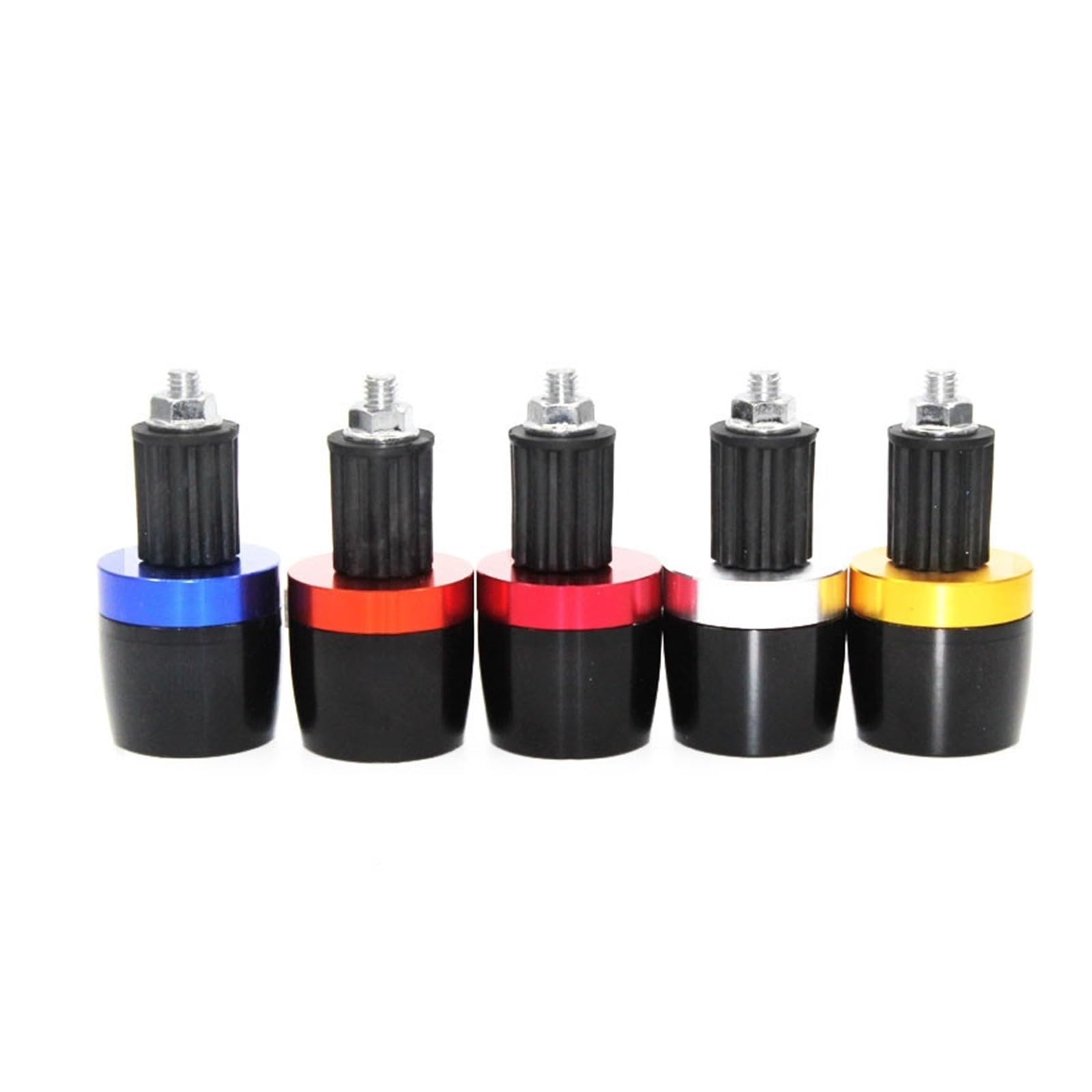 Bloque Protección Parachoques Motocicleta Puños Universales para Manillar De Motocicleta CBR650F, 7/8" Y 22 Mm, Deslizadores De Contrapeso para Motocicleta