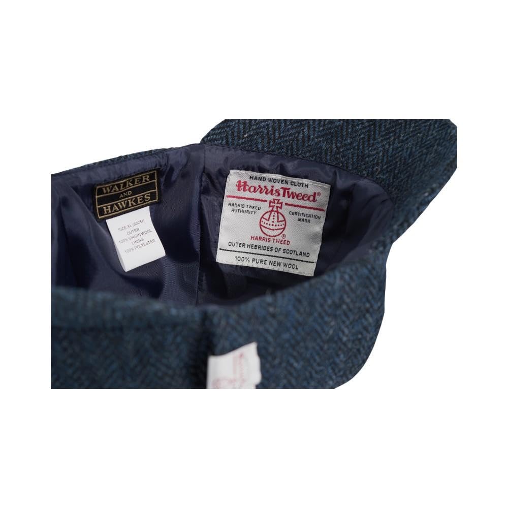 WALKER AND HAWKES - Watson - Unisex Deerstalker-Mütze aus Harris Tweed